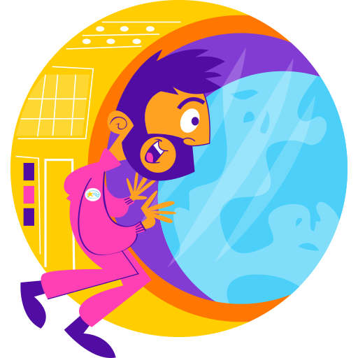 astronauta gratis sticker