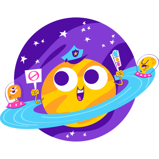Universe free sticker