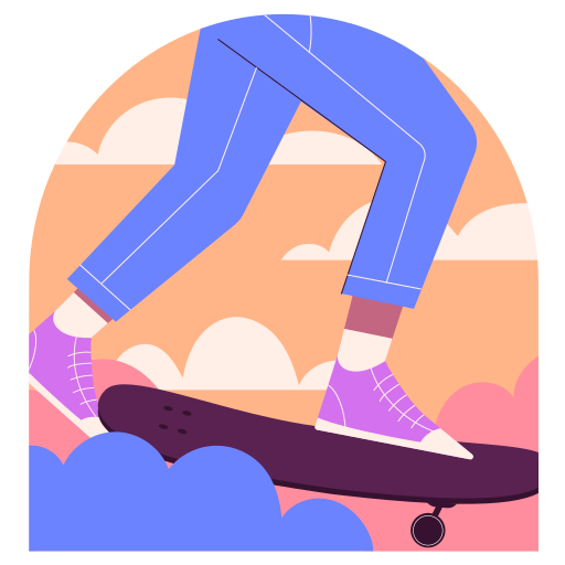 Longboard Stickers - Free transportation Stickers