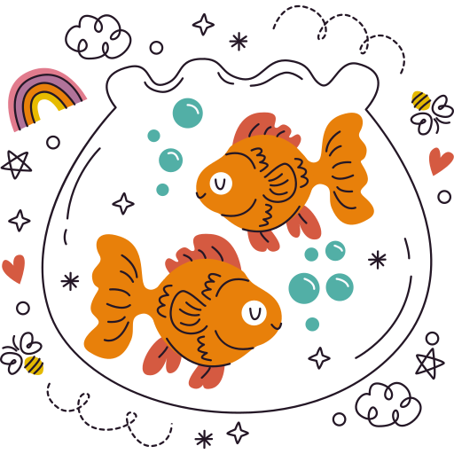 Pet free sticker