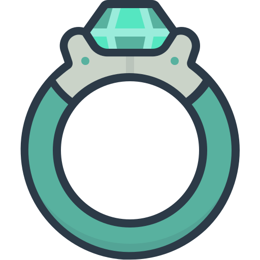 Ring Generic Outline Color icon