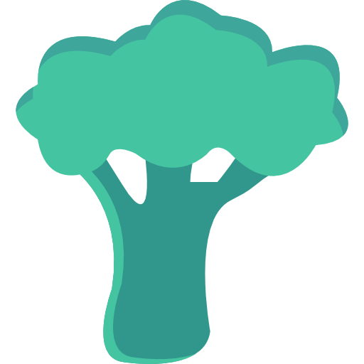 Broccoli Dinosoft Flat icon