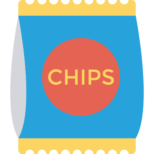 Potato chips Special Flat icon