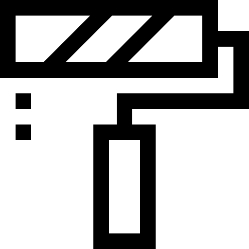 Paint roller free icon