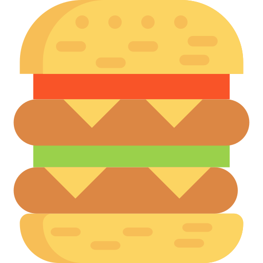 Burger free icon
