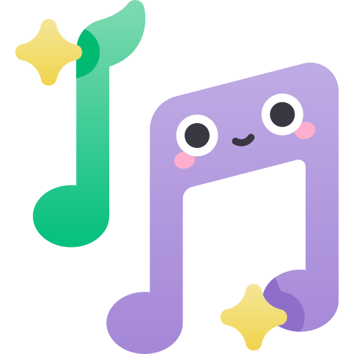 notas musicales icono gratis