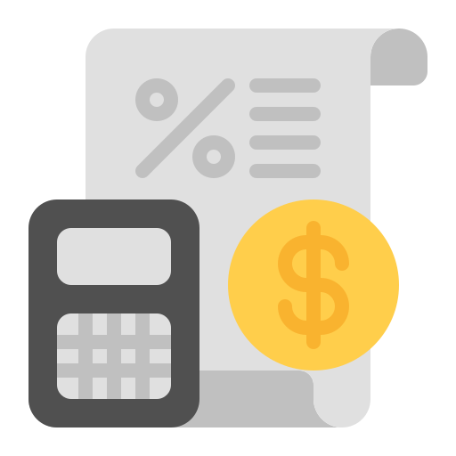 impuesto icono gratis