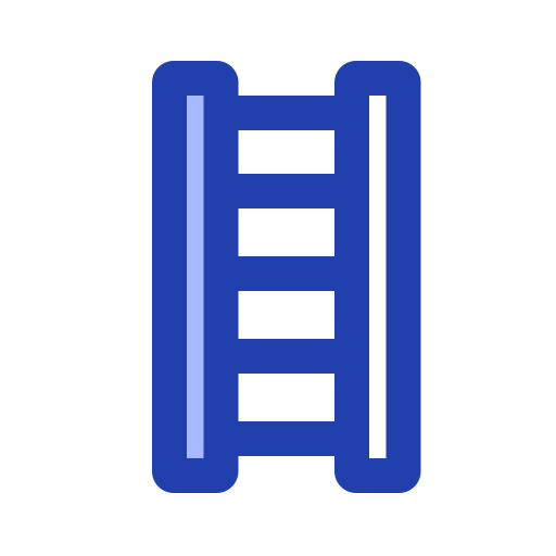 Ladder Generic Blue icon