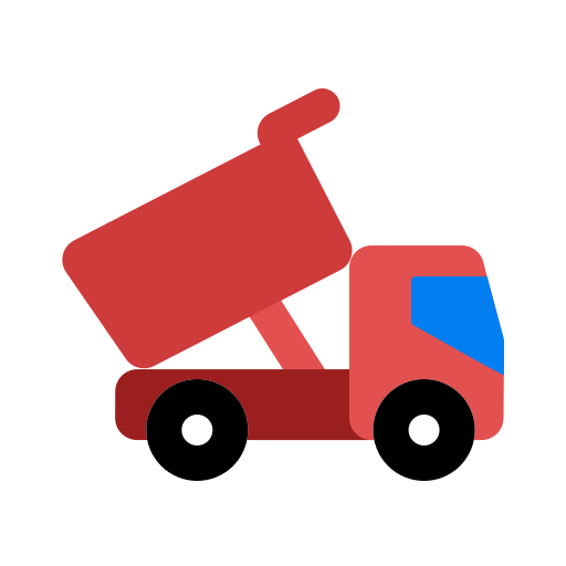 Load truck free icon