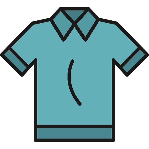 Polo shirt Generic Outline Color icon