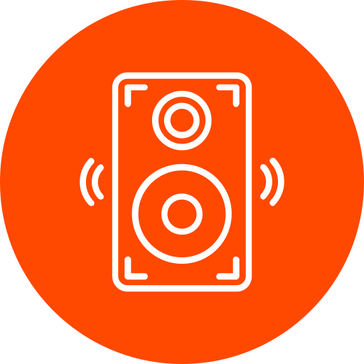 altavoz icono gratis