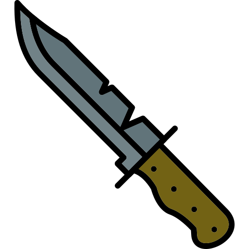 Knife Generic Outline Color icon