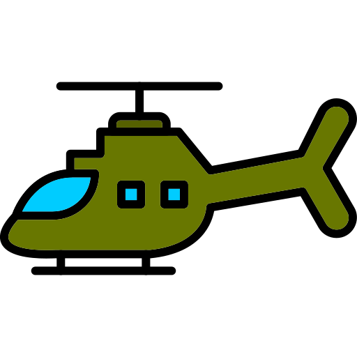 helicóptero icono gratis