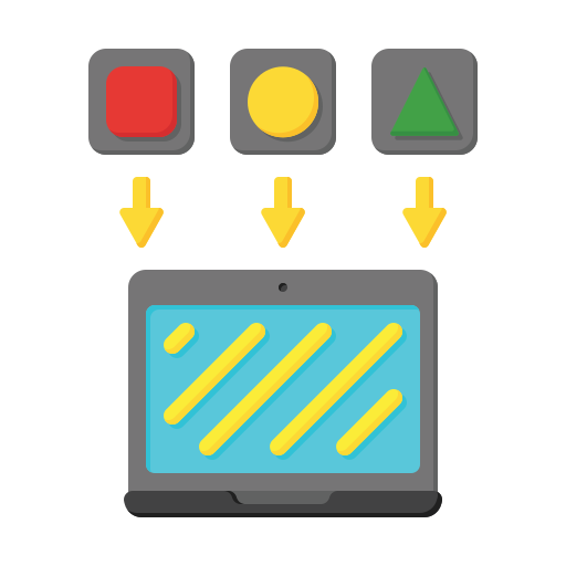 instalación de la aplicación icono gratis