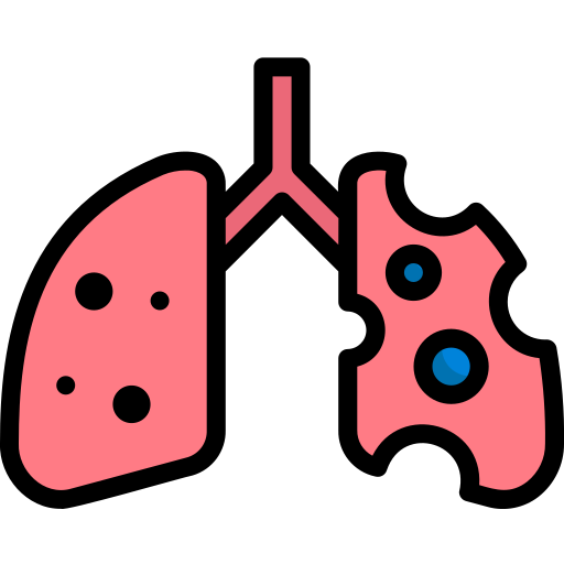 pulmones icono gratis