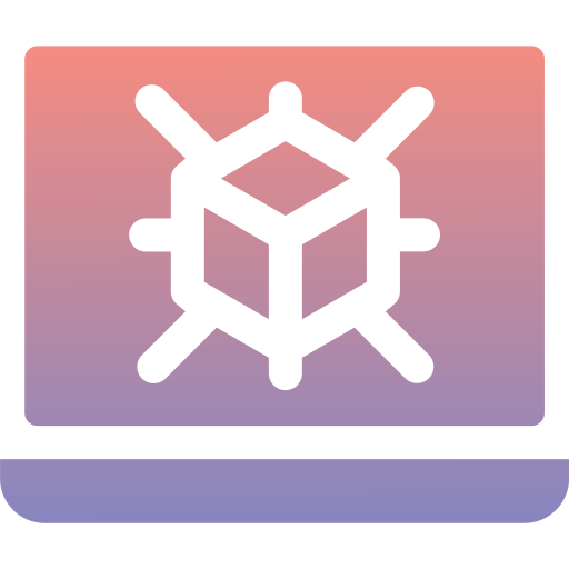 cadena de bloques icono gratis