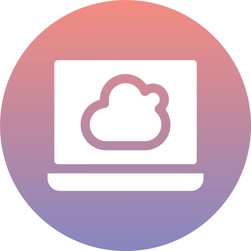 computación en la nube icono gratis