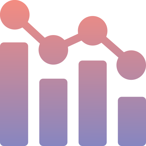 Statistics Generic Flat Gradient icon