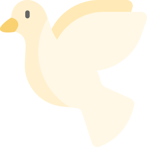 Dove Kawaii Flat icon