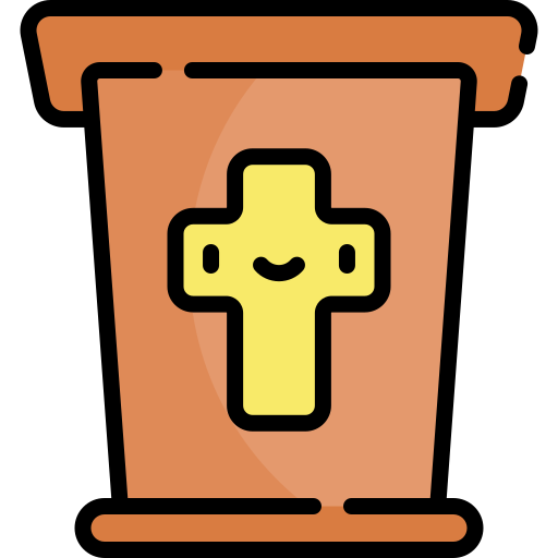 Lectern Kawaii Lineal color icon