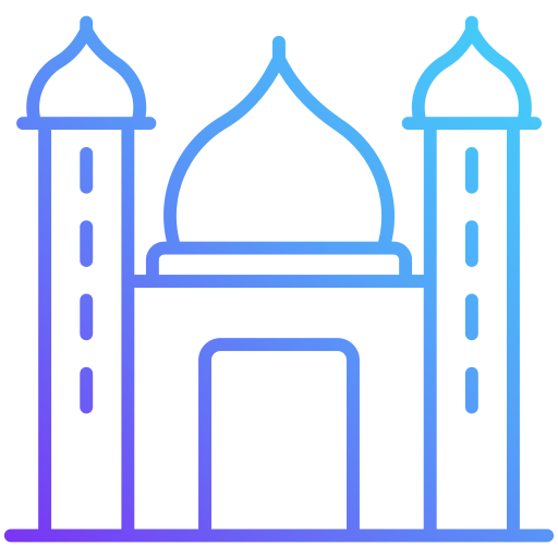 Mosque Generic Gradient icon