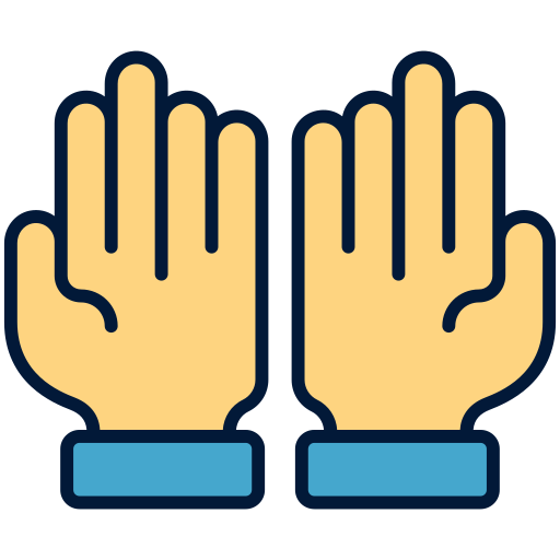 Salat - Free hands and gestures icons