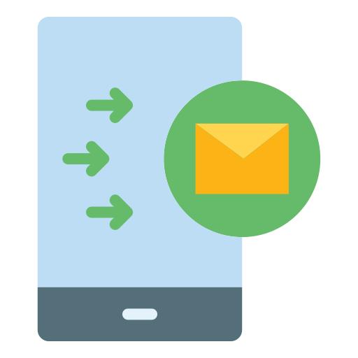 el marketing móvil icono gratis