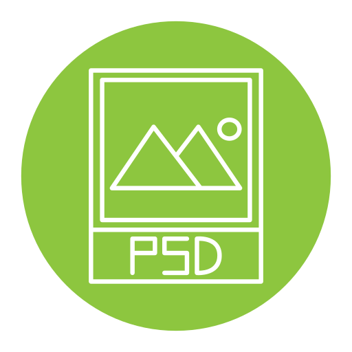 archivo psd icono gratis