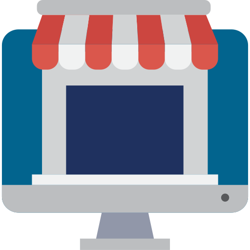 tienda online icono gratis