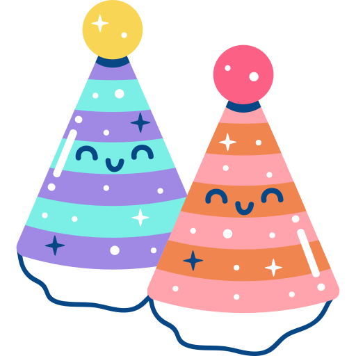 partyhut kostenlos Sticker partyhut kostenlos Sticker
