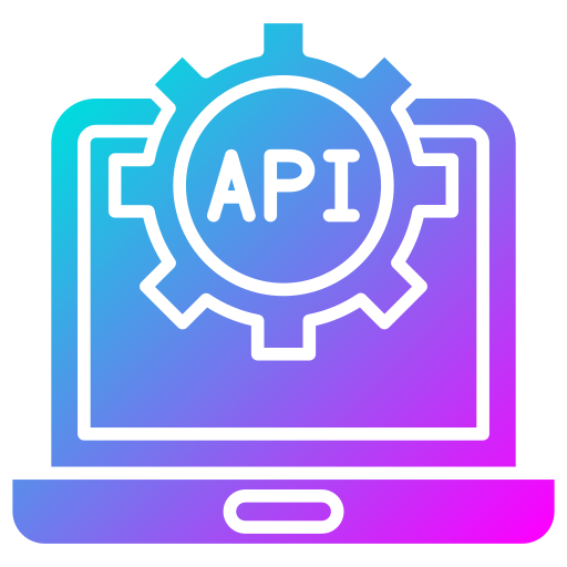 Api Generic Flat Gradient icon