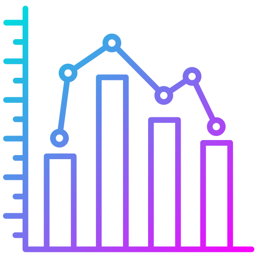 grafico icono gratis