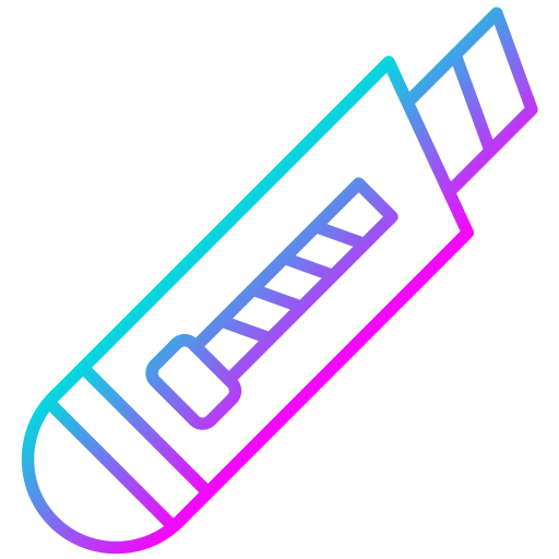 cortador de papel icono gratis