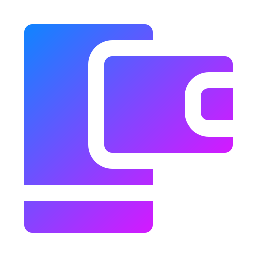 Wallet Generic Flat Gradient icon