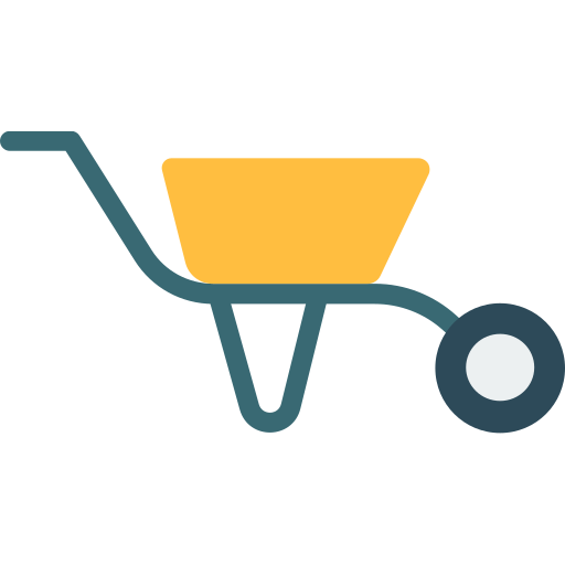 Wheel barrow Generic Flat icon