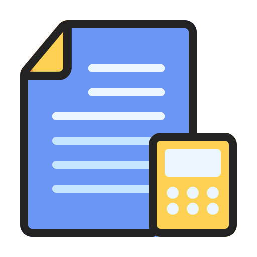 Accounting Generic Outline Color icon