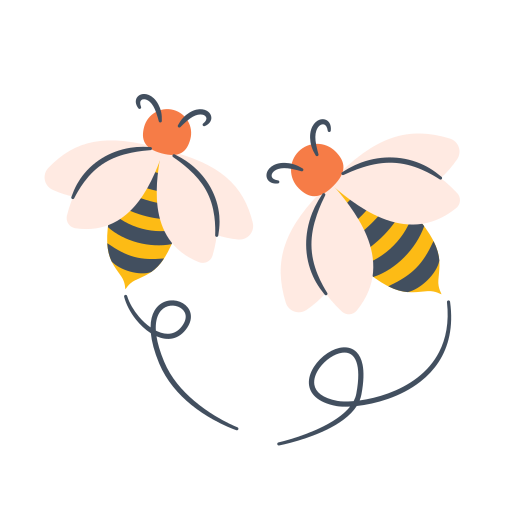 abejas gratis sticker