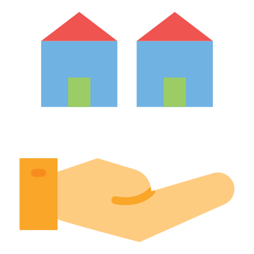 bienes raíces icono gratis