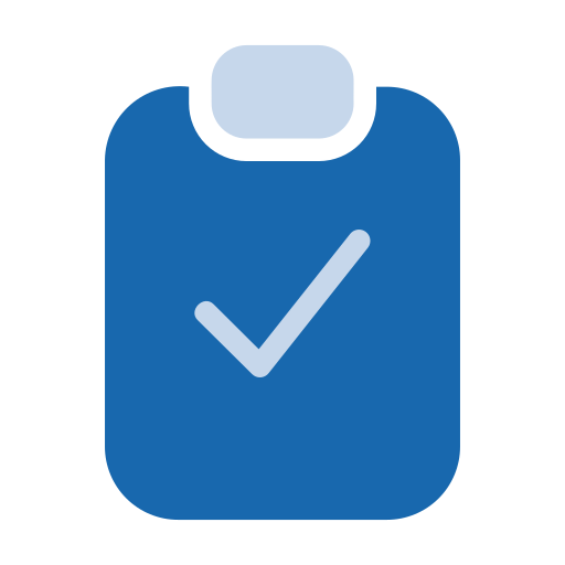 Task Generic Blue icon