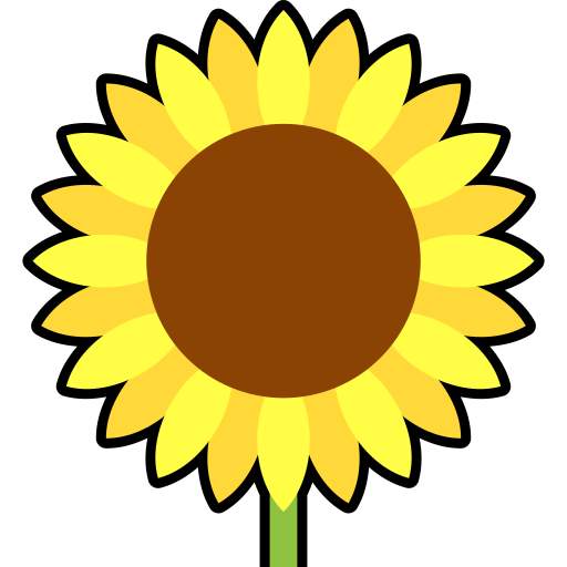 girasol icono gratis