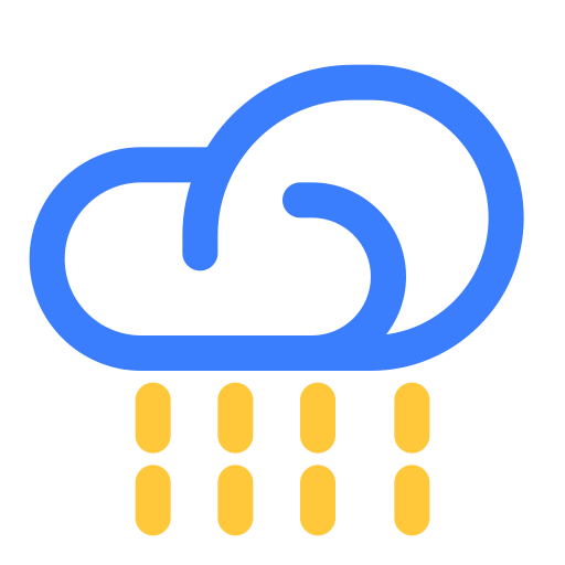 lloviendo icono gratis