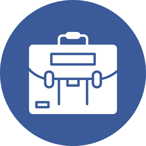 maletín icono gratis