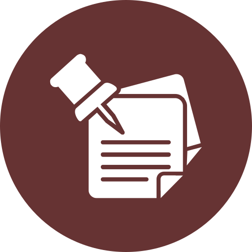 notes épinglées Icône gratuit