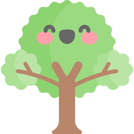 Hackberry Kawaii Flat icon