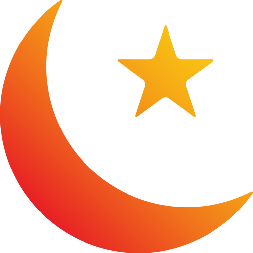 Muslim Generic Flat Gradient icon