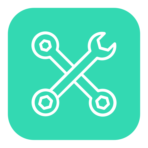 Wrench free icon