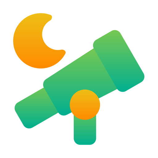 Telescope free icon