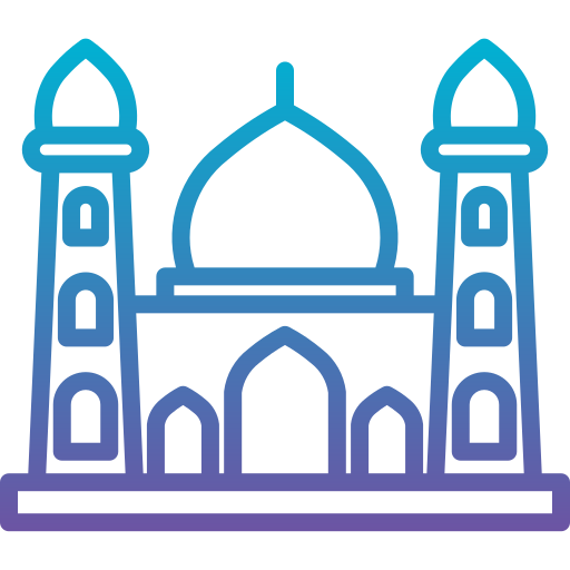 Mosque Generic Gradient icon