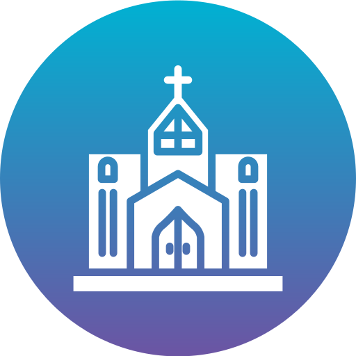 Church Generic Flat Gradient icon