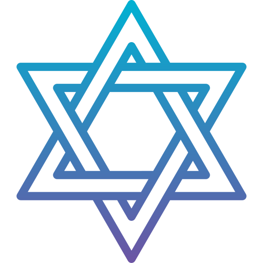 Jewish Generic Gradient icon